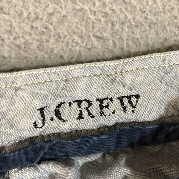 J. Crew Shorts Mens 35 Plaid Chino Drawstring Flat Front Preppy Outdoor Casual - Picture 4 of 9